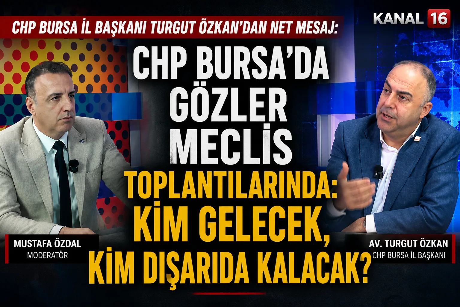 CHP Bursa’da Gözler Meclis Toplantılarında: Kim Gelecek, Kim Dışarıda Kalacak?
