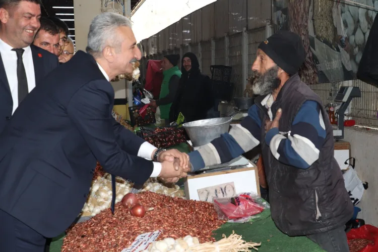 CHP Bursa’dan Mustafakemalpaşa’ya Saha Ziyareti