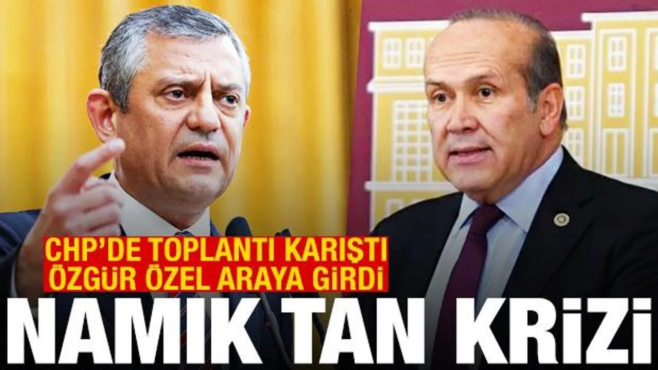 CHP’de Dış Politika Krizi: Namık Tan İstifa Etti!