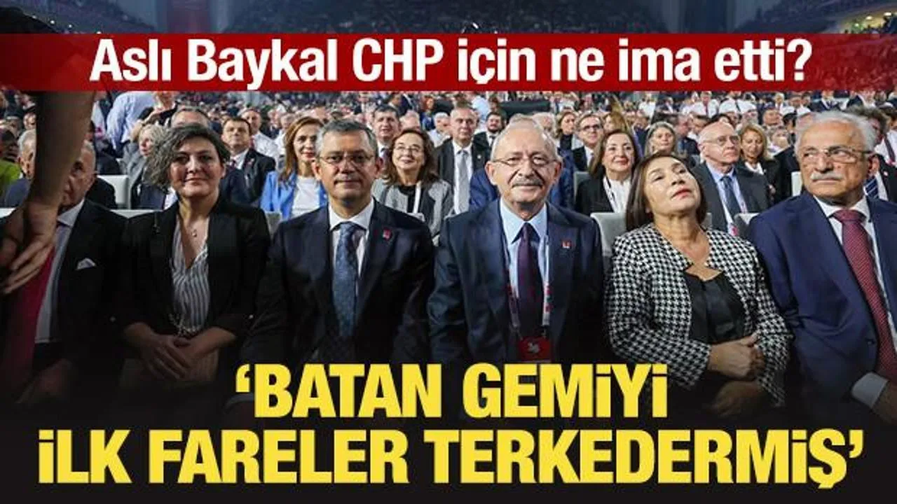 CHP’de İç Gerilim: ‘Batan Gemiyi Fareler Terk Eder’
