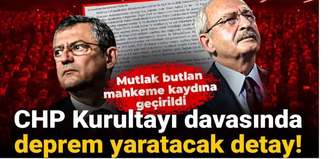 CHP’de ‘Mutlak Butlan’ çıkarsa Kılıçdaroğlu ve Özel’in hesapları ne?