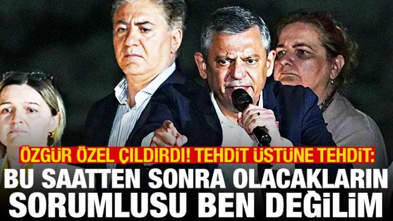 CHP’de Özgür Özel: ‘Hayatı Durduracağız!’