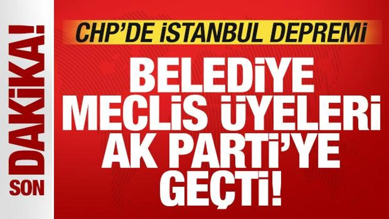 CHP’den AK Parti’ye 6 Meclis Üyesi Geçti!
