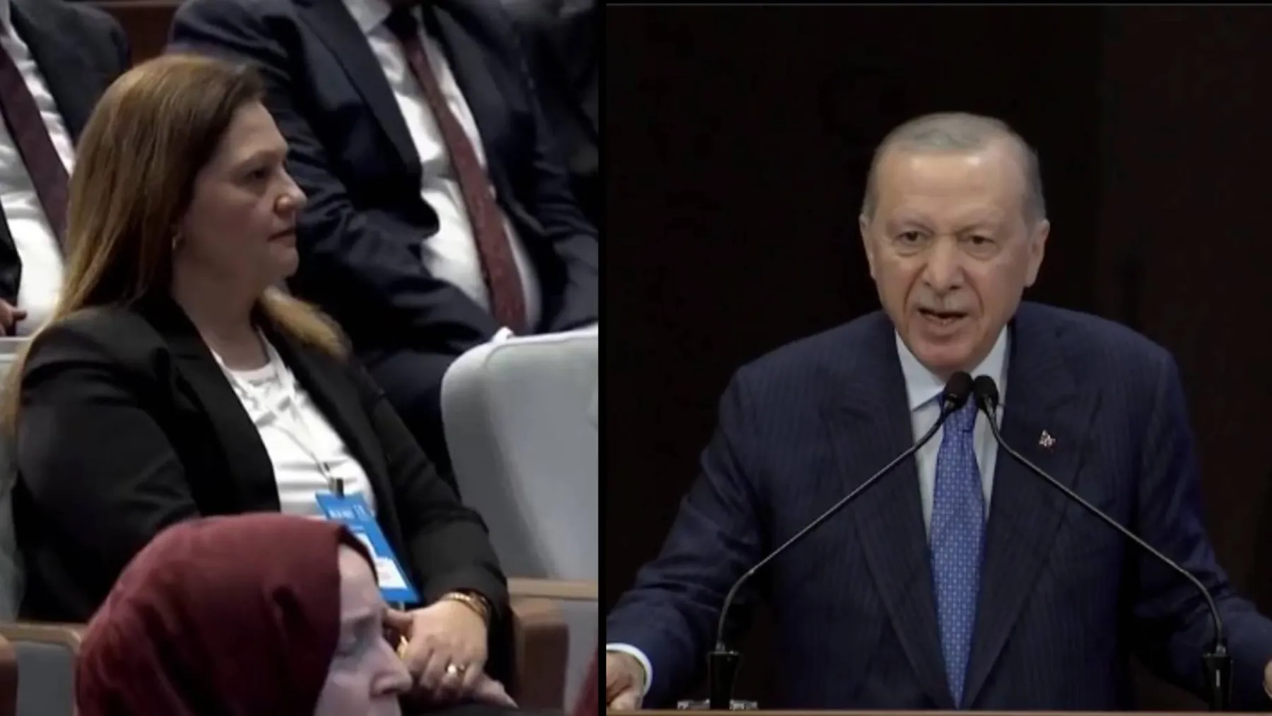 CHP’den AKP’ye Geçiş: Rozetleri Erdoğan Takti