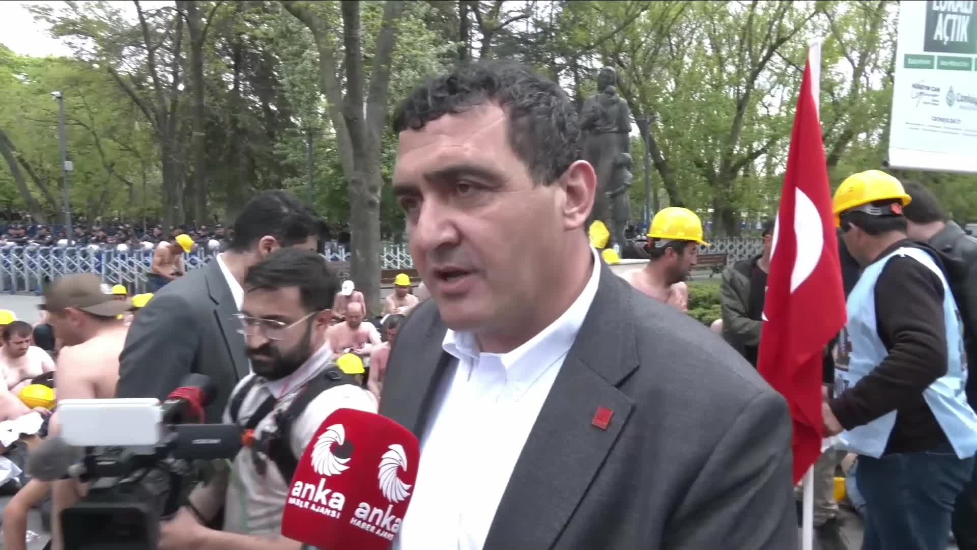 CHP’den Madencilerin Gözaltına Alınmasına Tepki!