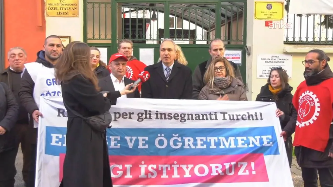 CHP’den Türk Öğretmenlere Destek Eylemi