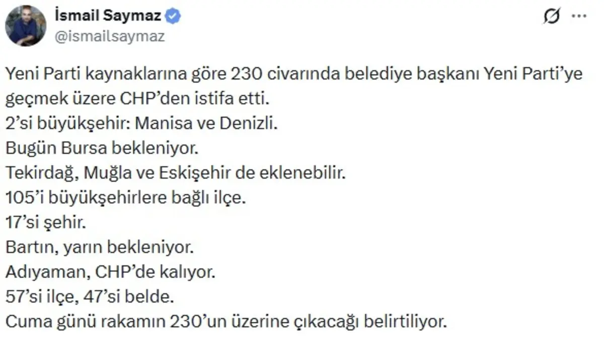 200 den fazla CHP li belediye başkanı istifa etti 2