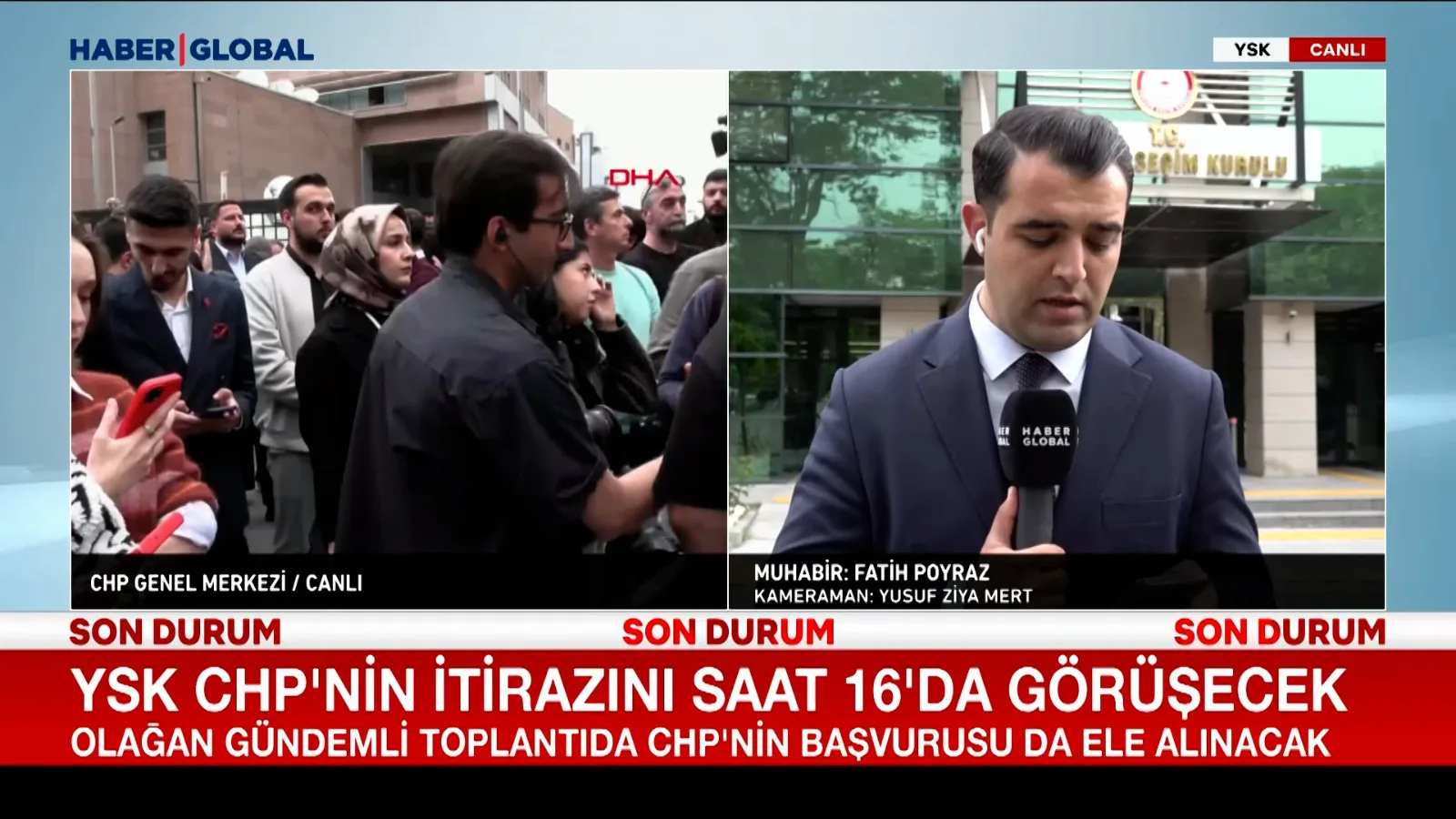 CHP’den YSK’ya İtiraz: Hukuki Süreç Devam Ediyor
