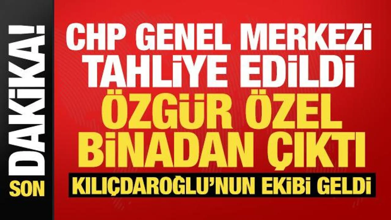 CHP Genel Merkezi’nde Gergin Anlar Yaşandı!