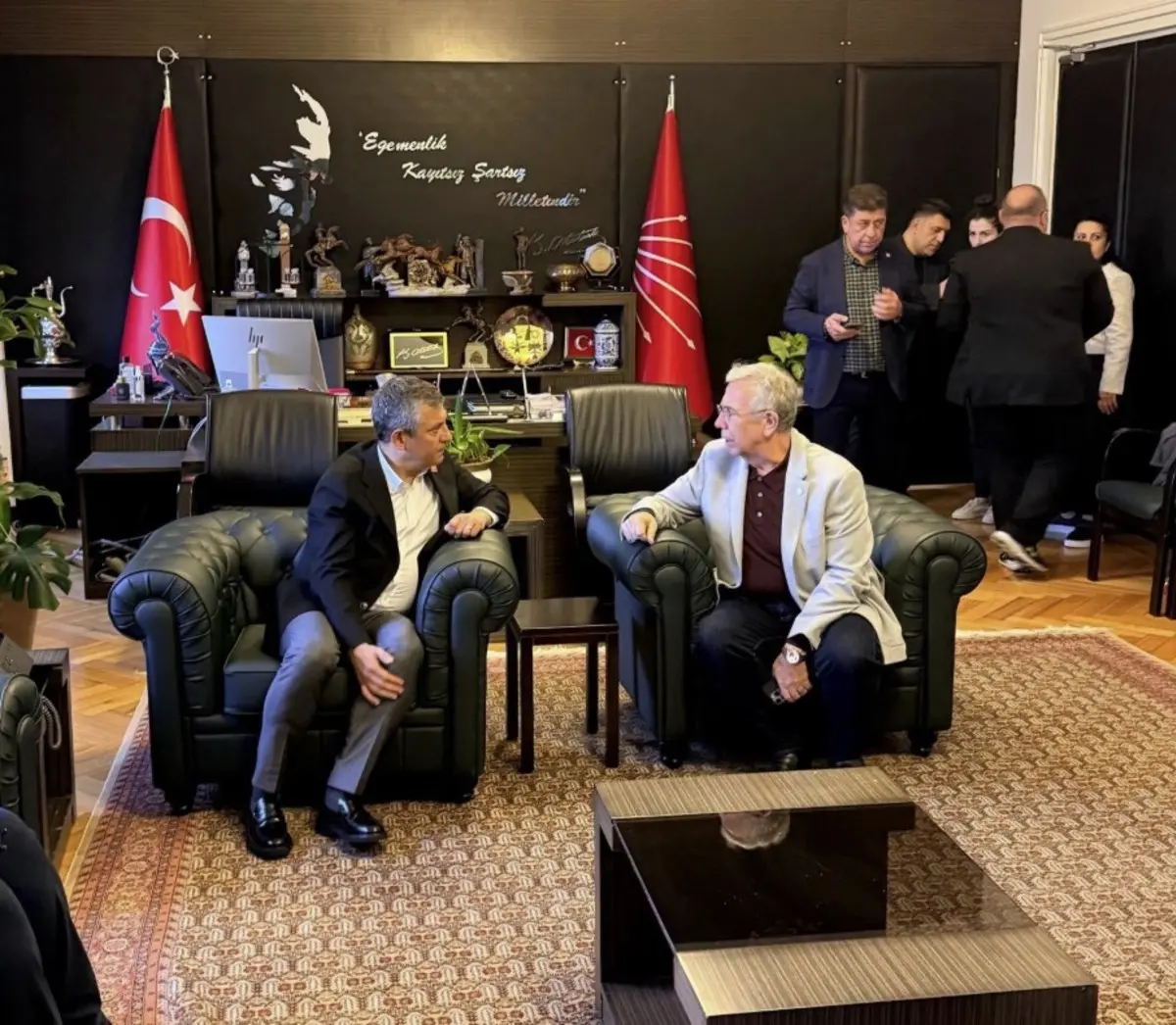Yavaş tan Özel e Meclis te ziyaret! Kılıçdaroğlu ile görüştü mü? 2