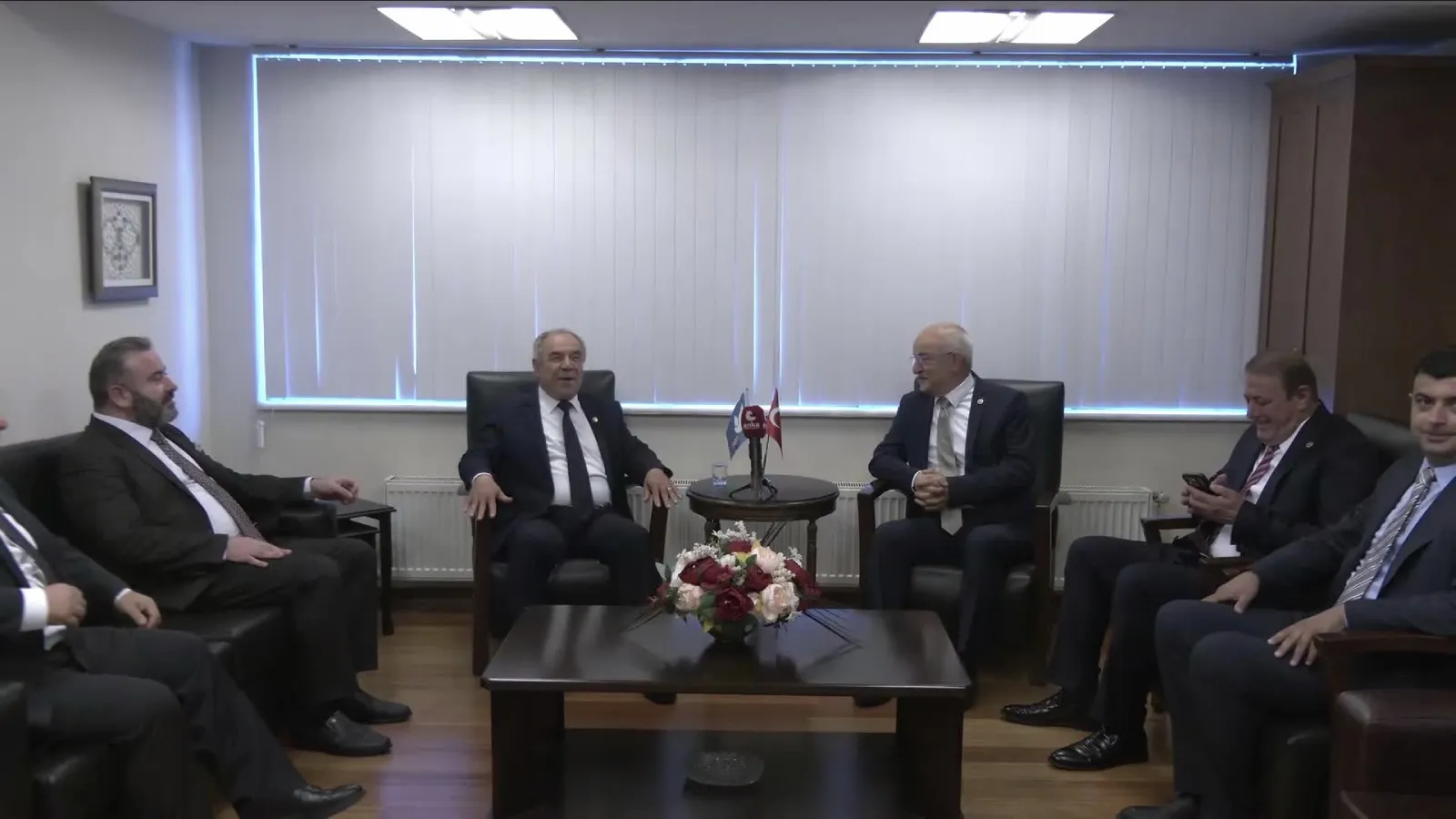 CHP Heyetinden DSP ve DYP’ye Bayram Ziyareti