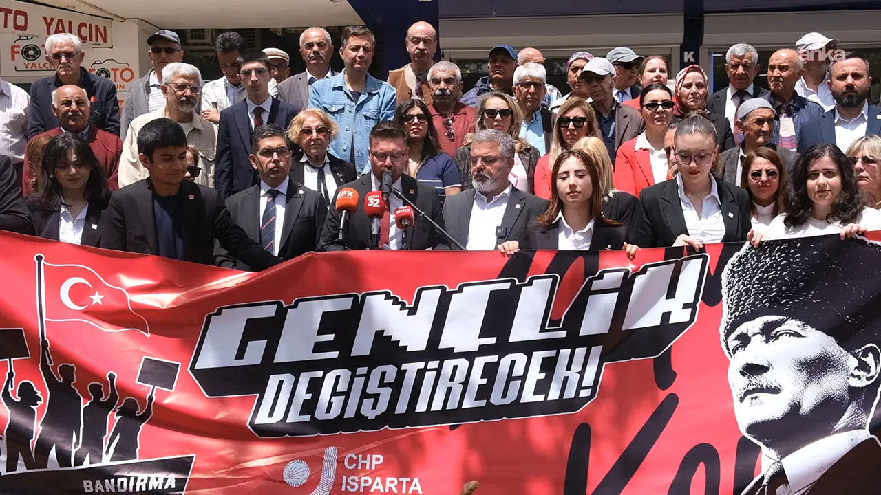 CHP Isparta’dan 19 Mayıs’a Özel Açıklama!
