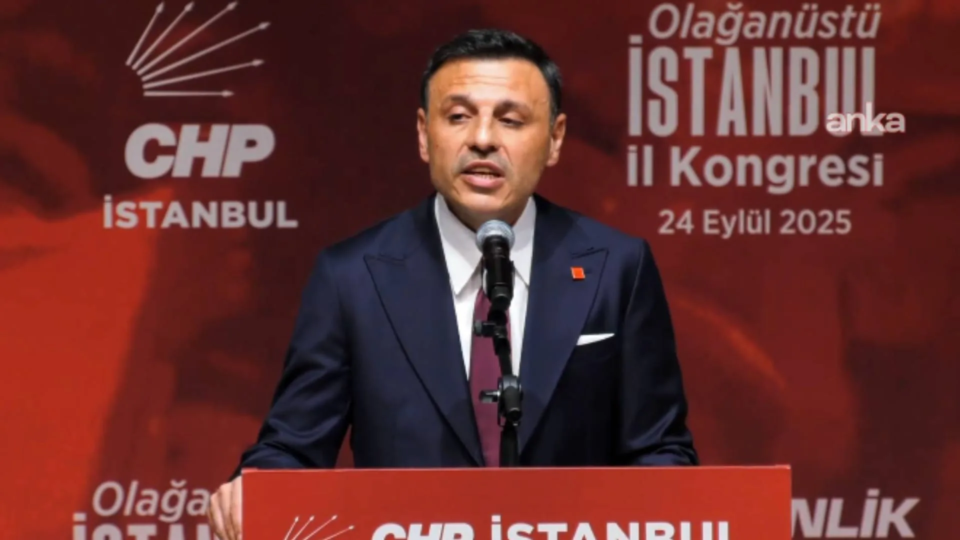 CHP İstanbul’da Olağanüstü Kongre: Özgür Çelik Yeniden