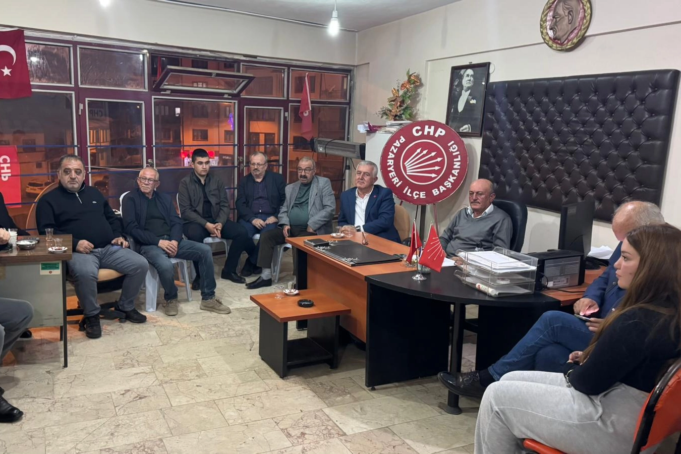 CHP Kongre Öncesi Pazaryeri’nde Hareketlilik
