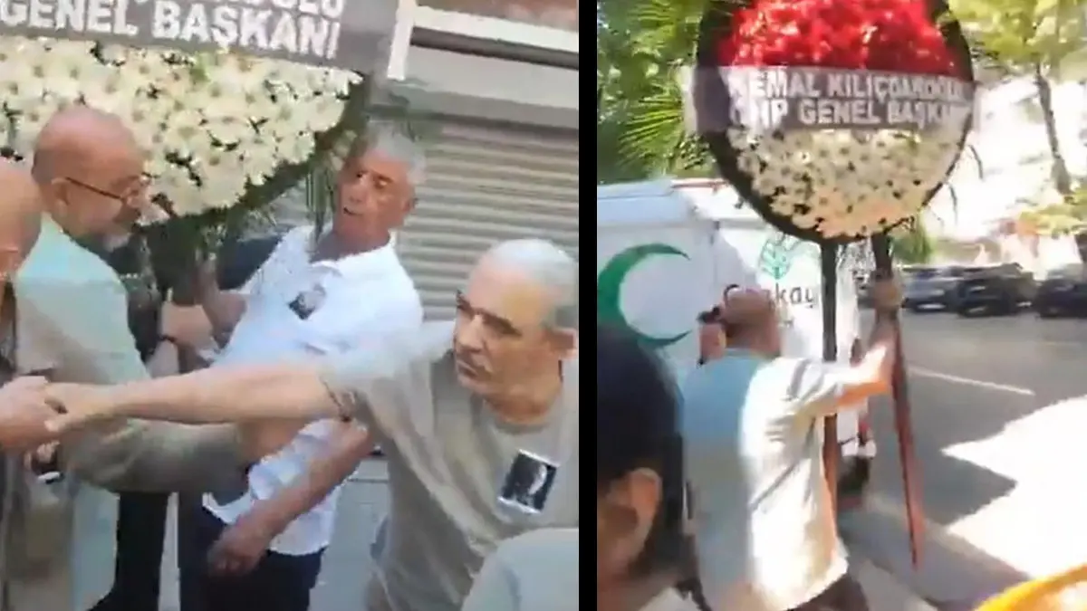 Ahmet Telli nin cenaze töreninde Kemal Kılıçdaroğlu na şok! Çelenk kabul edilmedi 3