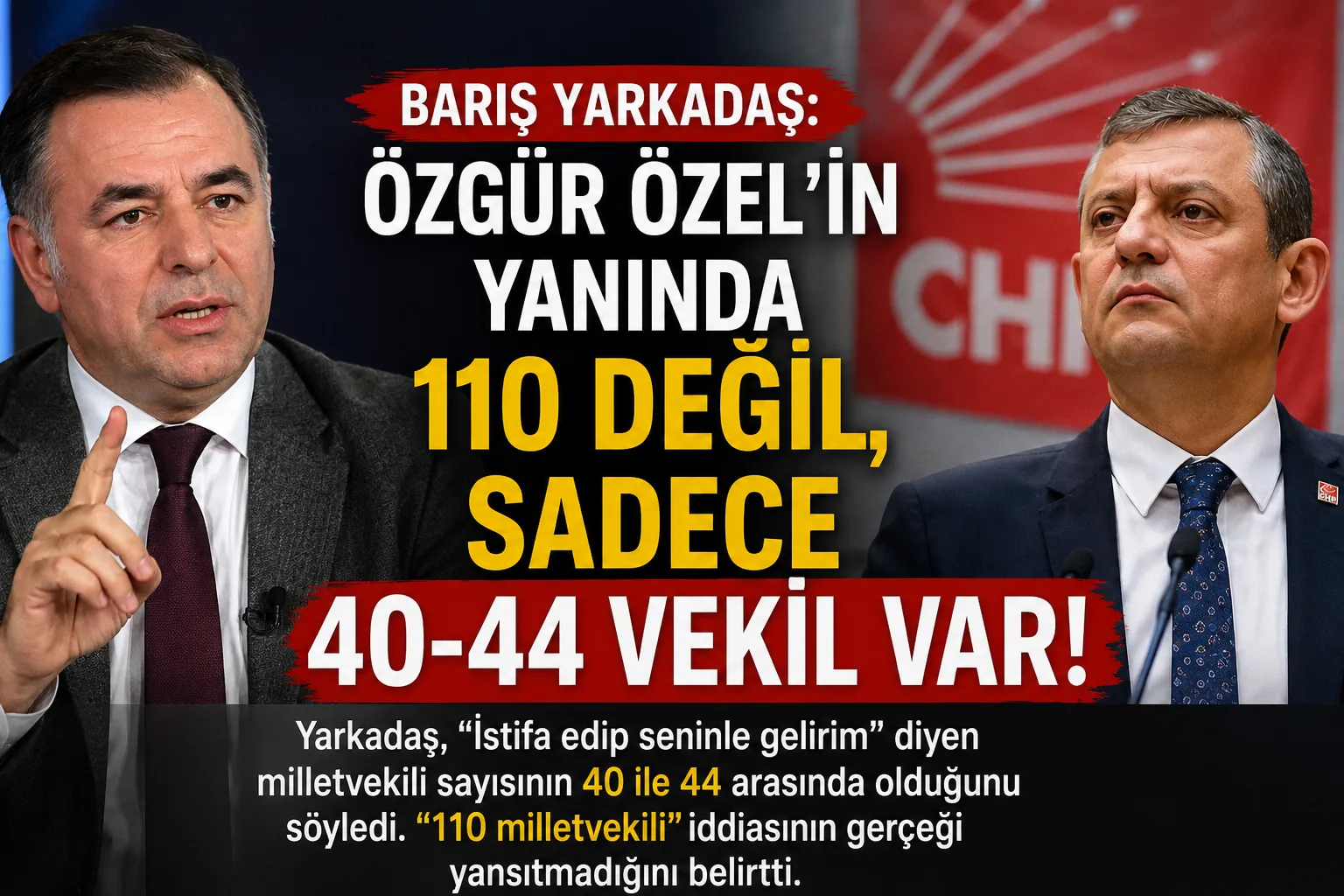 CHP Kulislerinde Yeni İddia: Özgür Özel’in Gücü Abartılıyor Mu?