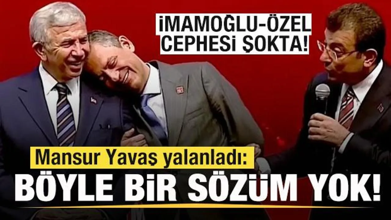 CHP Kurultayında Gerilim: Mansur Yavaş Açıklama Yaptı