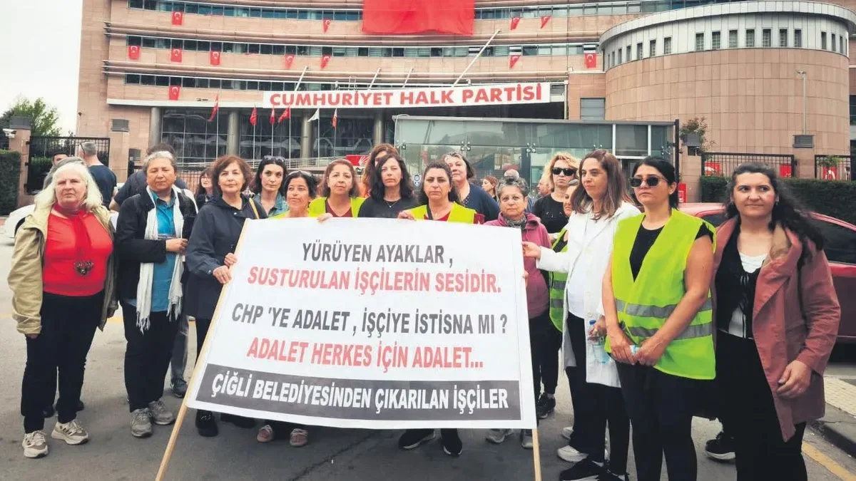 CHP’li Başkanın İşçilere Verdiği Sözler Tutulmadı!