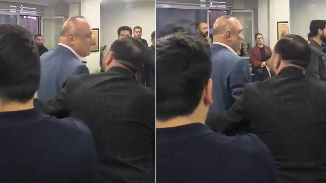 CHP’li Melih Meriç’e Parti Binasında Protesto!