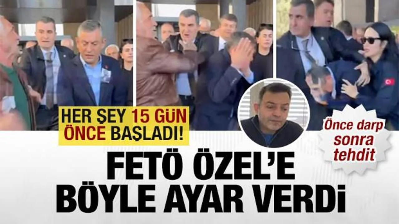 CHP Lideri Özgür Özel’e Tehdit ve Darp Saldırısı!