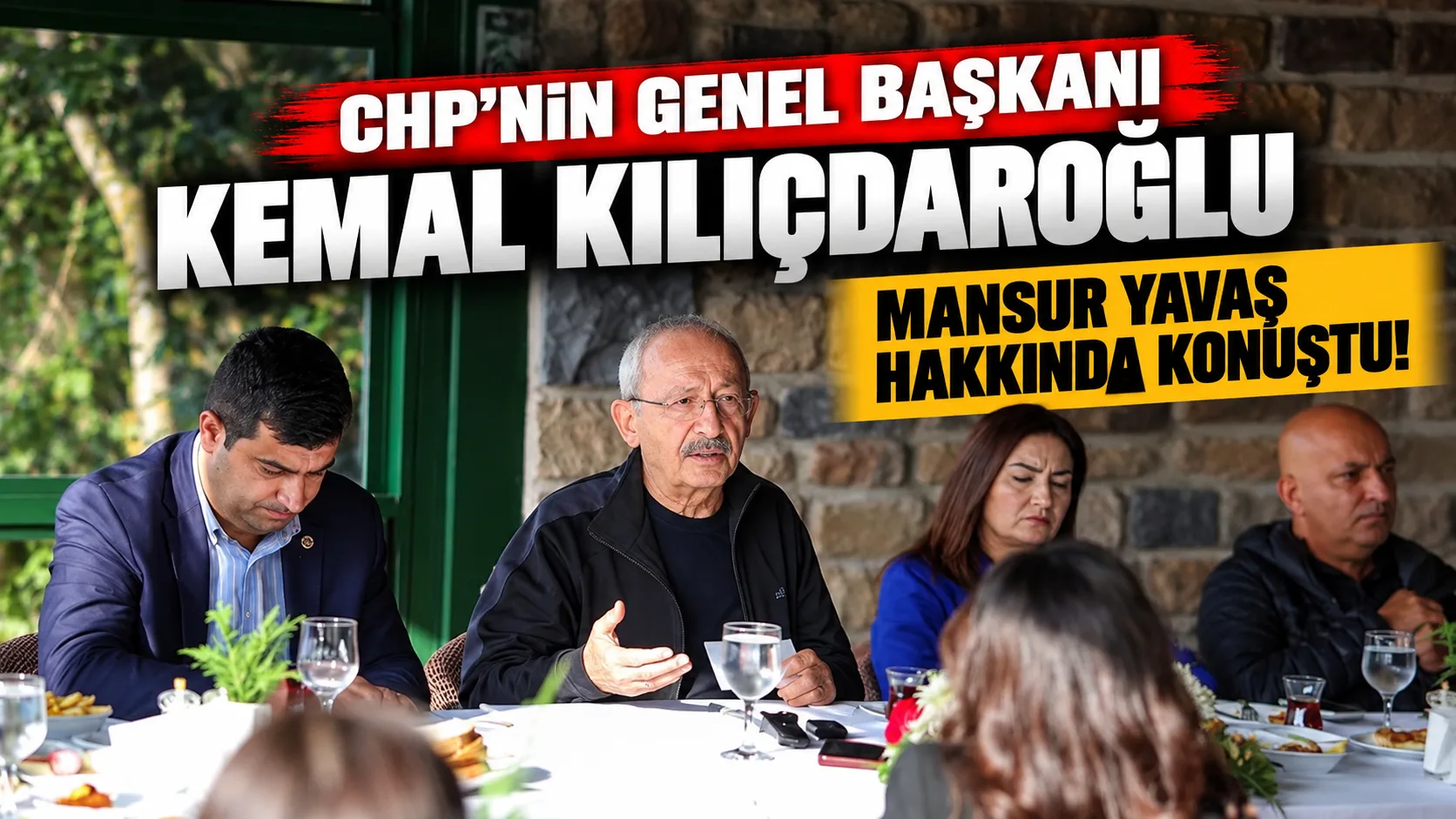 CHP’nin Genel Başkanı Kemal Kılıçdaroğlu, Mansur yavaş hakkında konuştu!