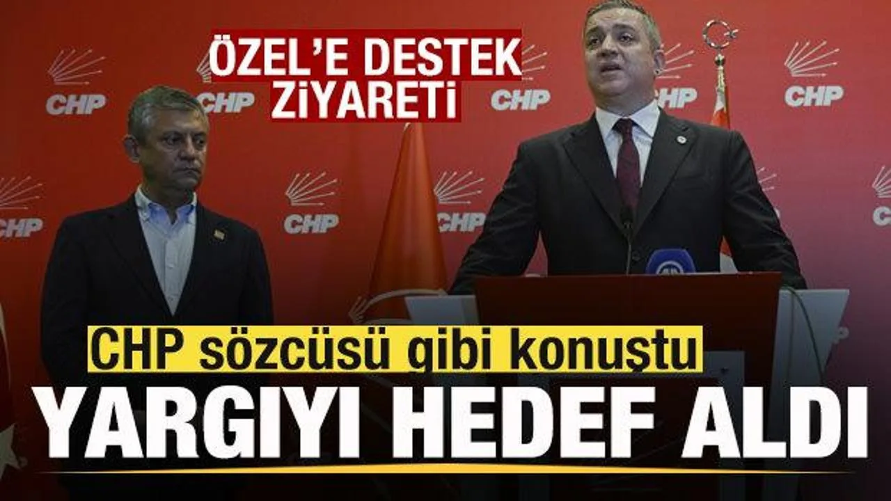CHP ve Barolar: Yargı ile Siyaset Dizayn Ediliyor