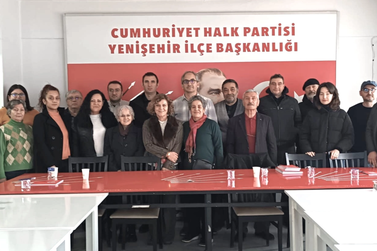 CHP Yenişehir’de Temel Üye Eğitimi Heyecan Yarattı