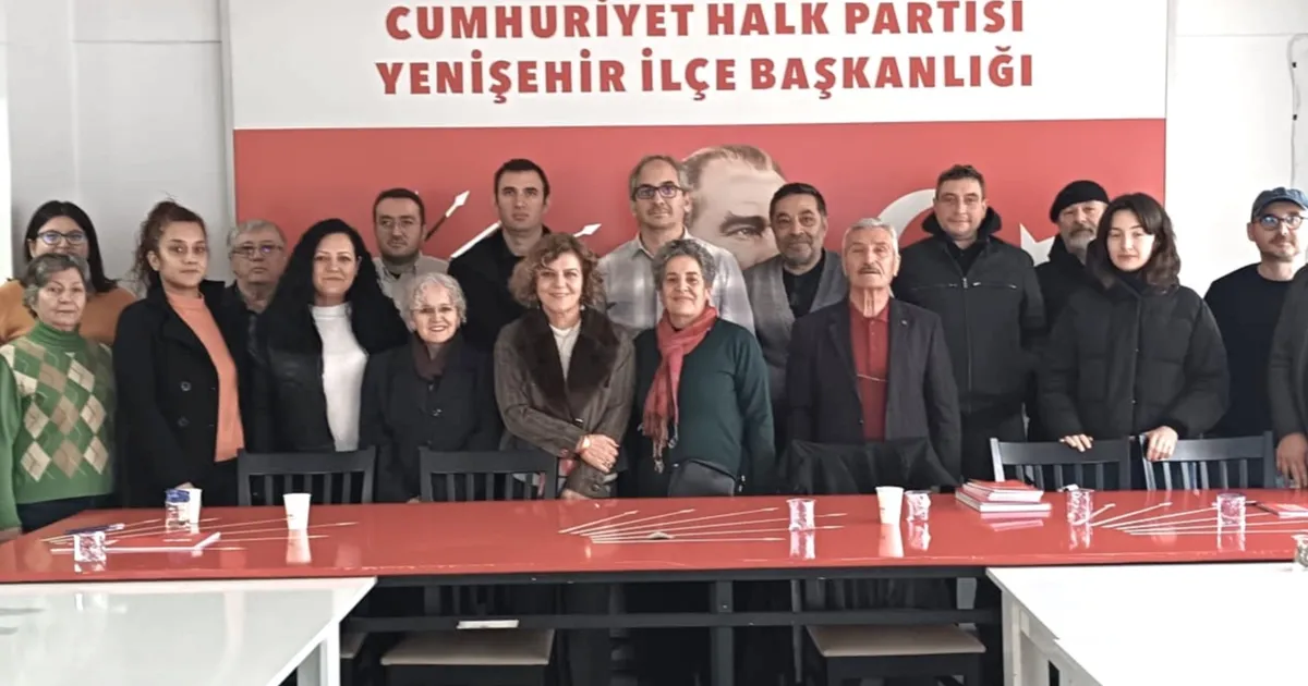 CHP Yenişehir’de Üye Eğitimi İlgiyi Çekti!