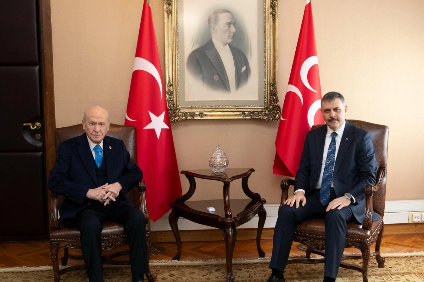 Çiftçi’den Bahçeli’ye Samimi Ziyaret