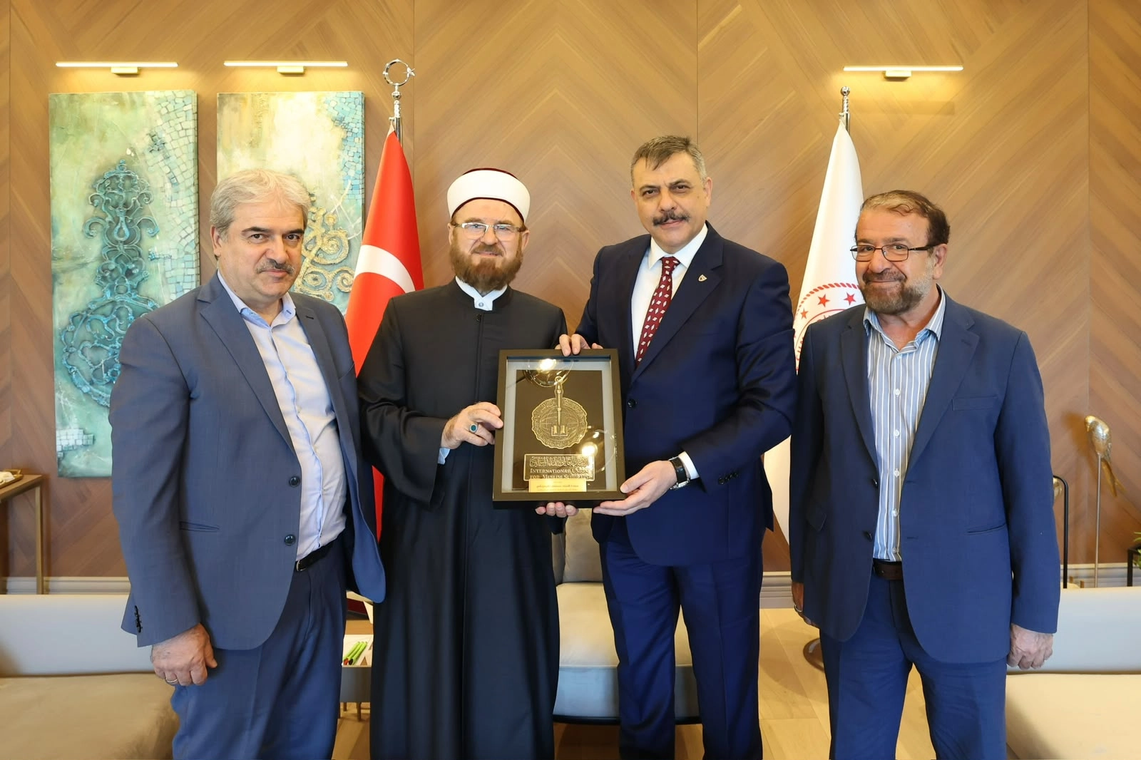 Çiftçi, İslam Âlimleri ile Güncel Konuları Görüştü