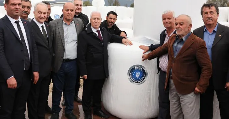 Çiftçilere Silaj Paketleme Desteği Bursa’da!