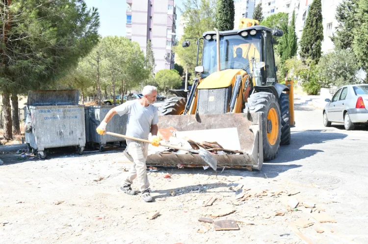 Çiğli’de Moloz Toplama Seferberliği Başladı!