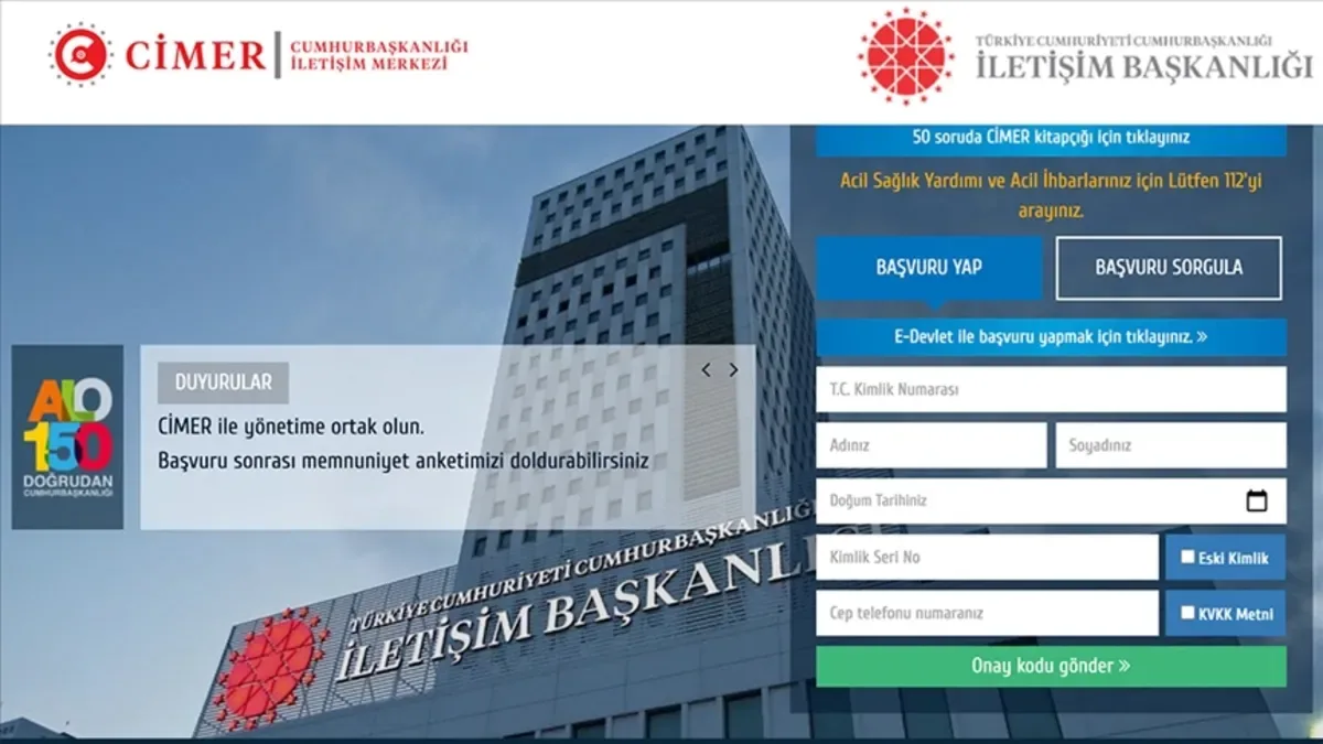 CİMER Başvuruları 2025’te Rekor Kırdı!