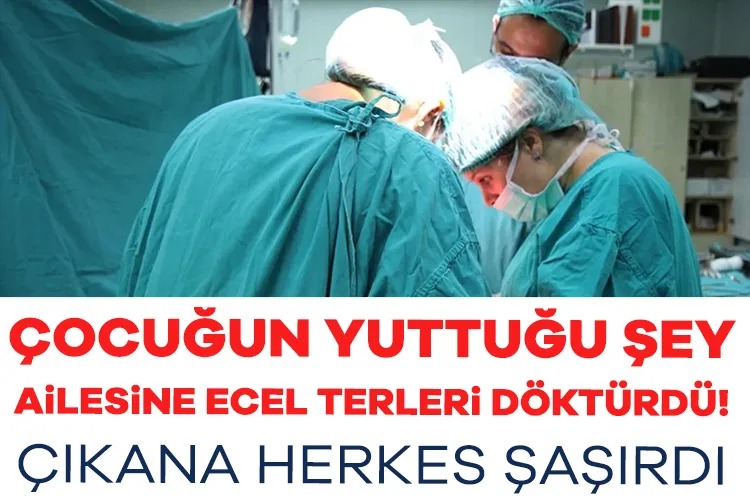 Çocuğun Yuttuğu Çivi Aileyi Korkuttu!