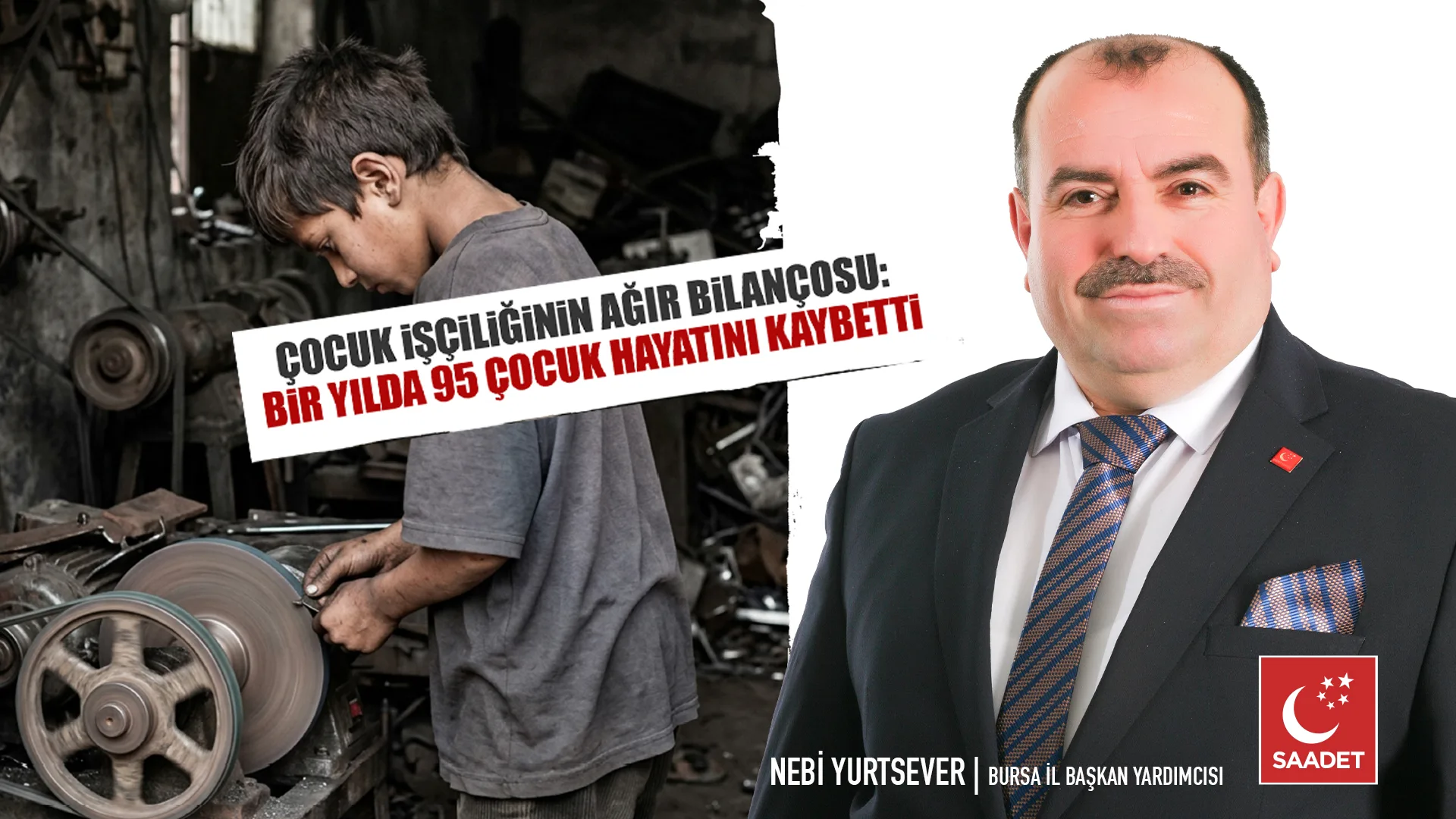 ÇOCUK İŞÇİLİĞİNİN AĞİR BİLANÇOSU: BİR YILDA 95 ÇOCUK HAYATINI KAYBETTİ!