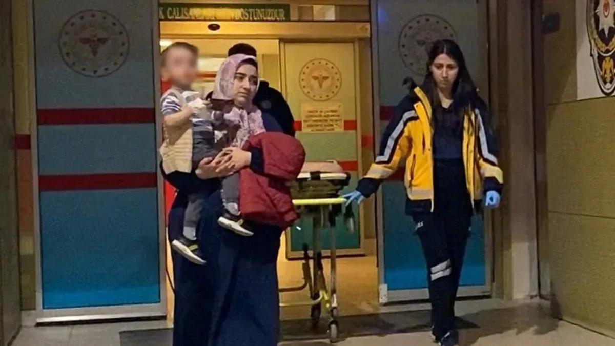 Çocuk Zıplarken Kafasını Çarptı, Hayati Tehlike!