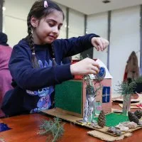 Çocuklar bir günlüğüne mimar oldu Çocuklar bir günlüğüne mimar oldu