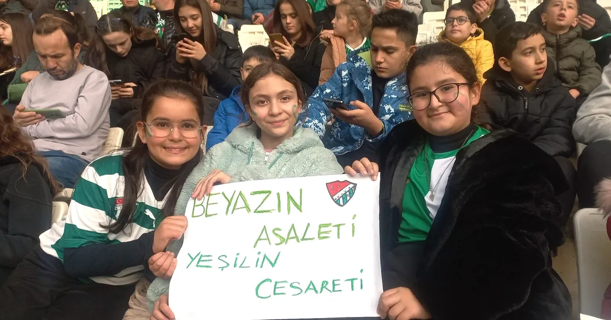 Çocuklar Bursaspor Coşkusunu Yaşadı!