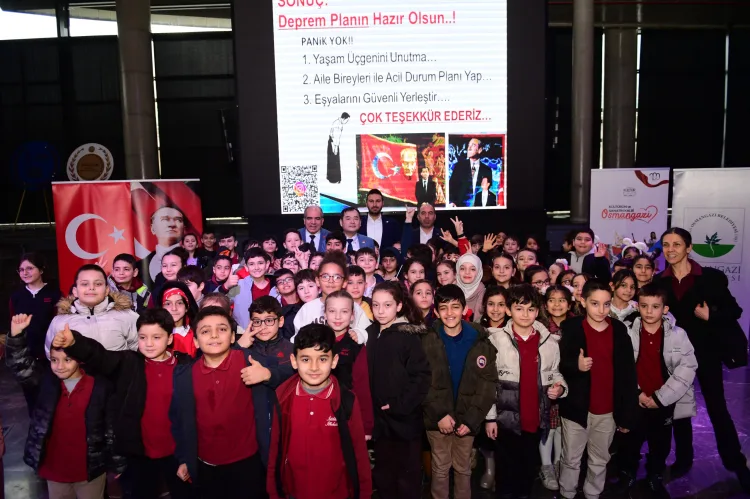 Çocuklar Deprem Bilinciyle Geleceğe Hazırlanıyor