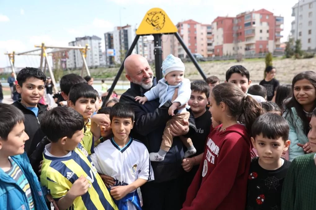 Çocuklar İçin Yeşil Alanlar Kocasinan’da Artıyor!