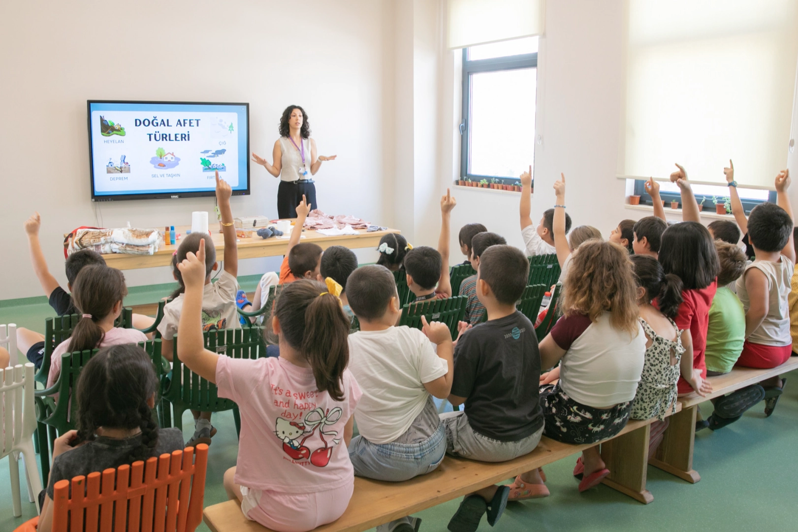 Çocuklar Mersin’de Afet Bilinci Ediniyor!