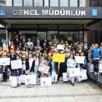 Çocuklara su bilinci aşılandı Çocuklara su bilinci aşılandı
