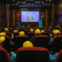Çocuklara su bilinci aşılandı Çocuklara su bilinci aşılandı