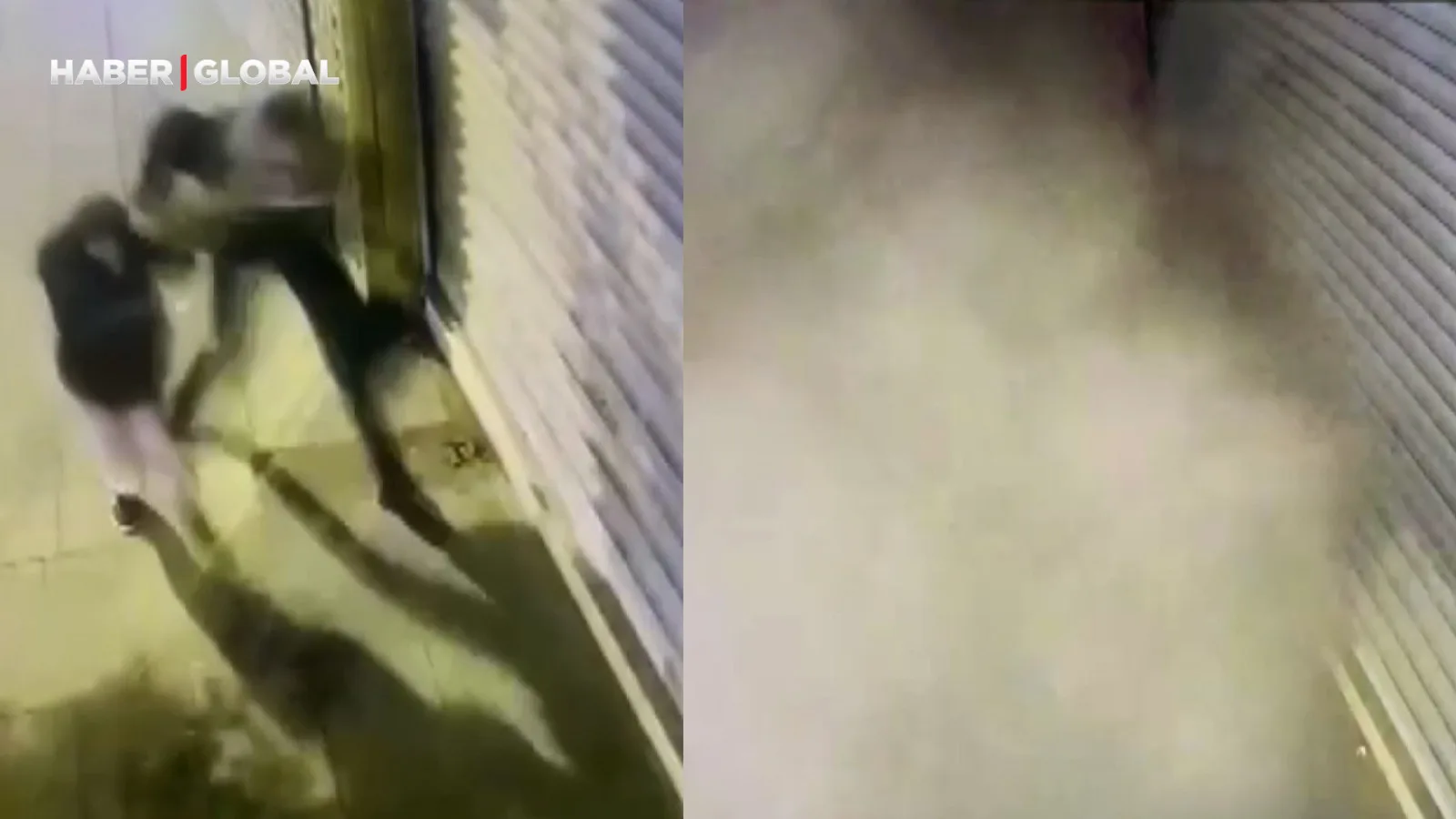 Çöken Binadan Kaçan Anne Kızın Şaşırtan Anları!
