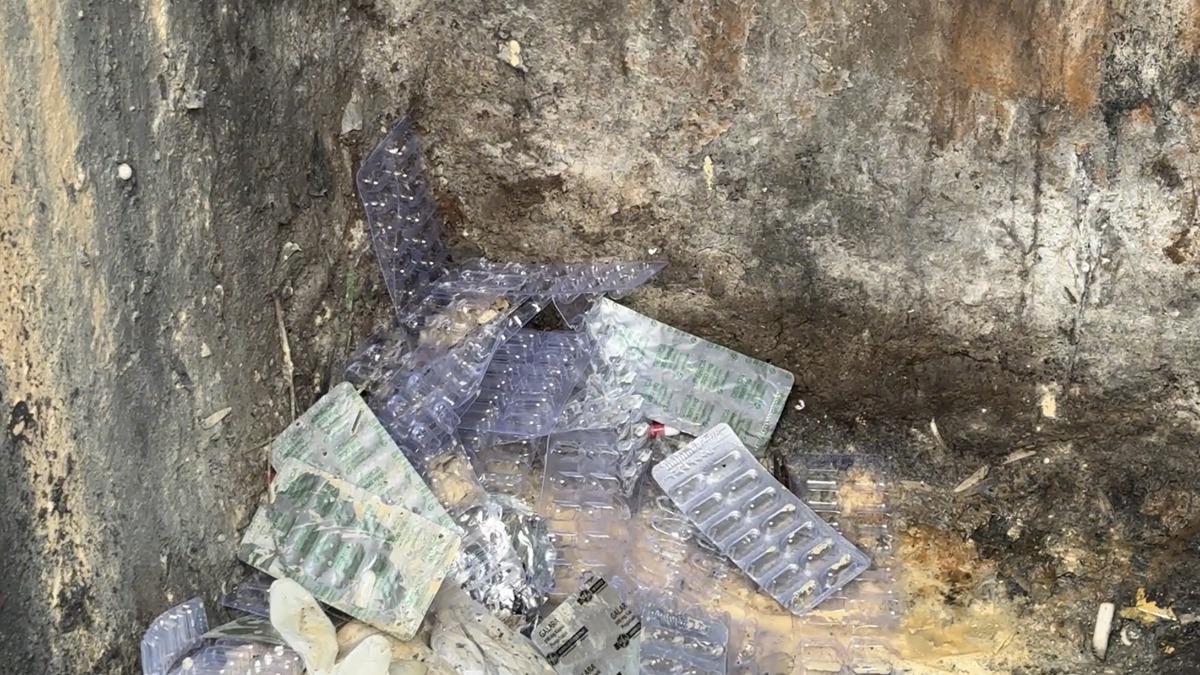 Çöp Konteynerinde Uyuşturucu Hap Operasyonu!