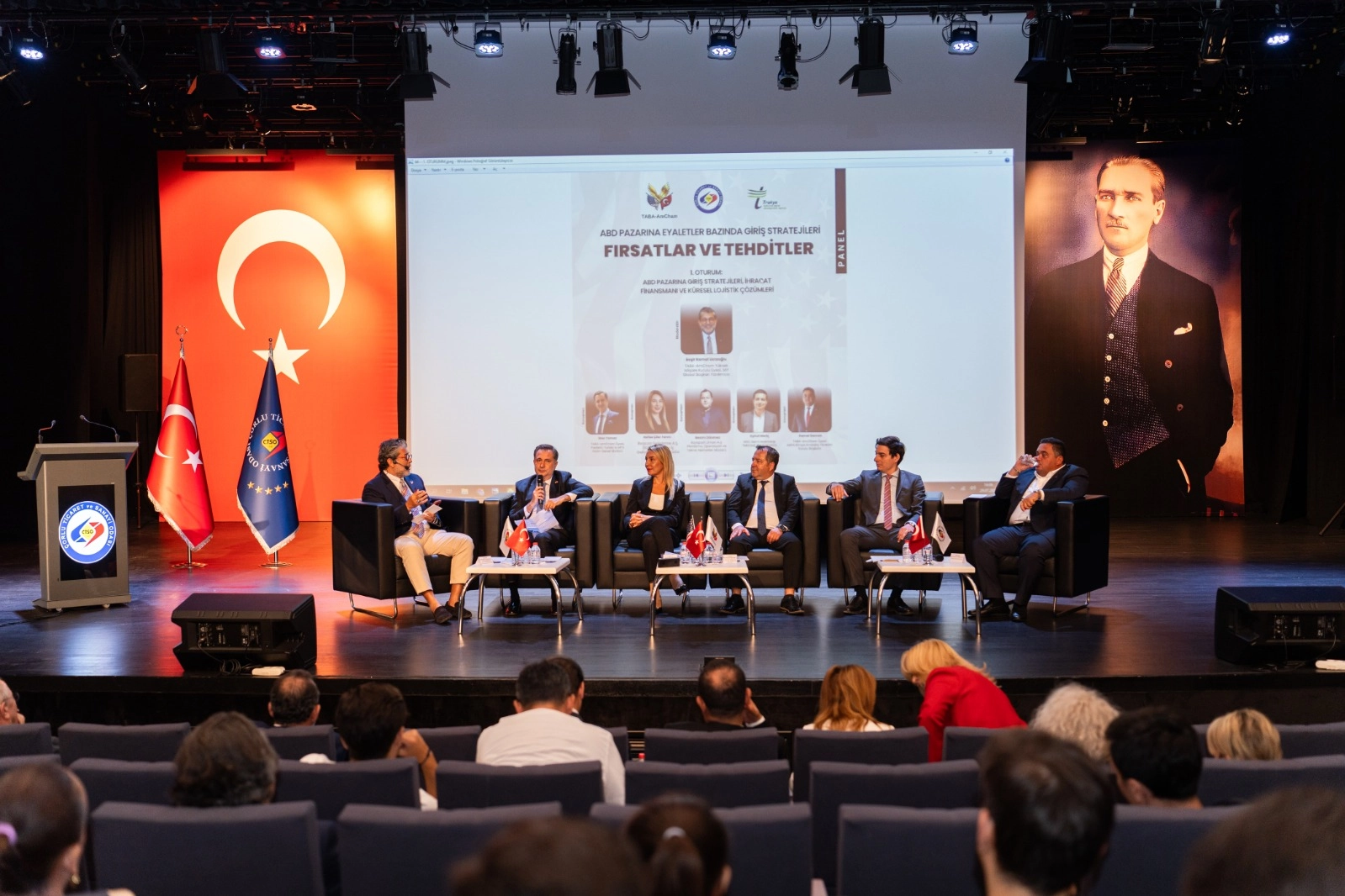 Çorlu’da ABD Pazarına Giriş Stratejileri Paneli