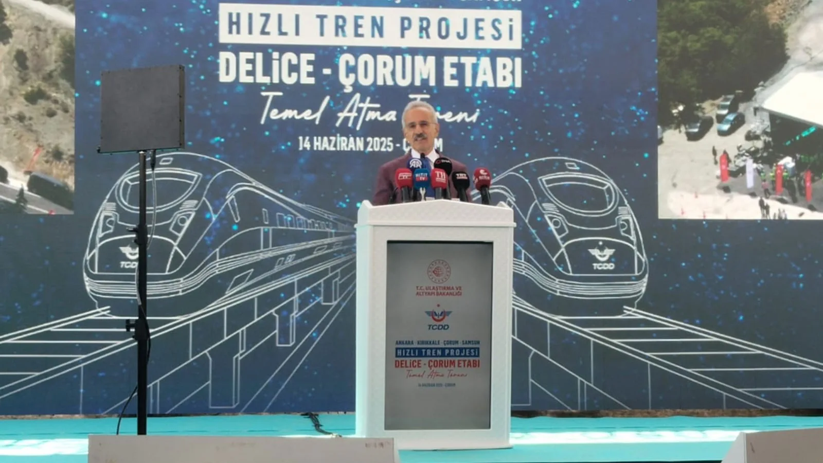 Çorum’a Hızlı Trenle 1 Saat 15 Dakika!