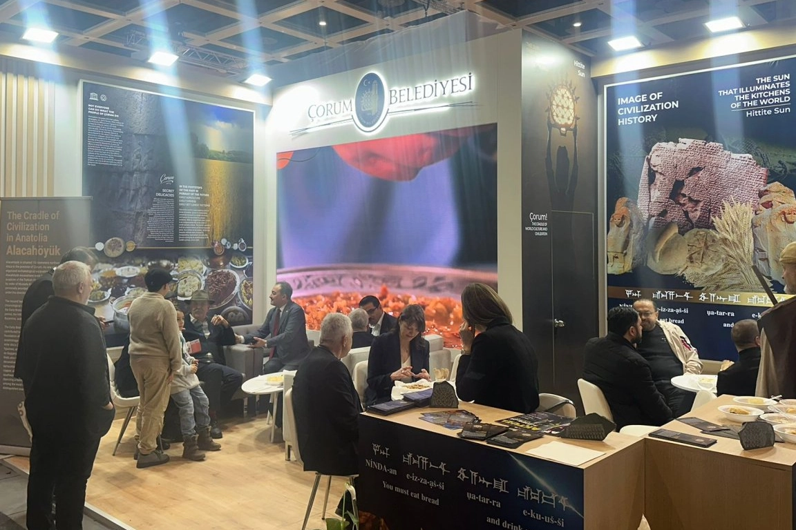 Çorum, Berlin Fuarı’nda Kültür ve Lezzet Sunuyor