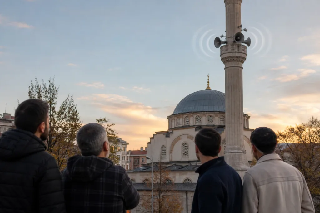 Çorum’da Cami Hoparlörlerinden Şarkı Yükseldi