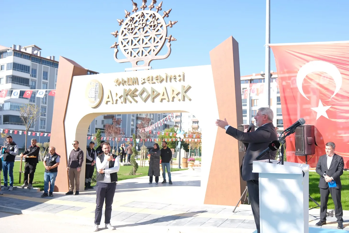 Çorum’da Tematik Parkların Üçüncüsü Arkeopark Açıldı